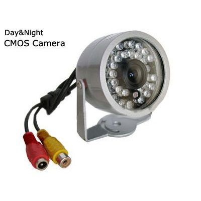 30 IR LED Wired Day & Night CMOS 380TVL Câmera ES8024C